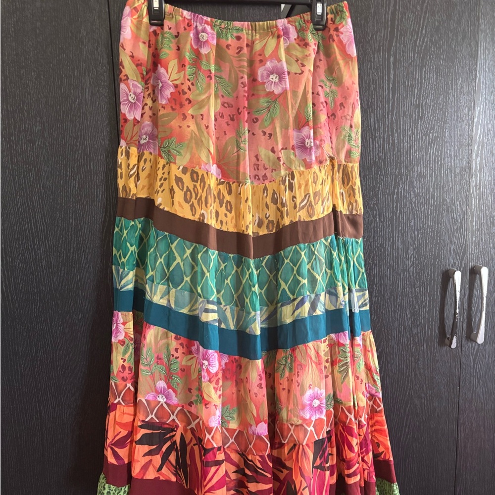 Floral Multicolor Skirt